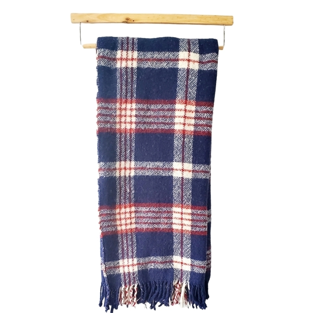 IKEA Julen Blue Plaid Blaney Made in Italy